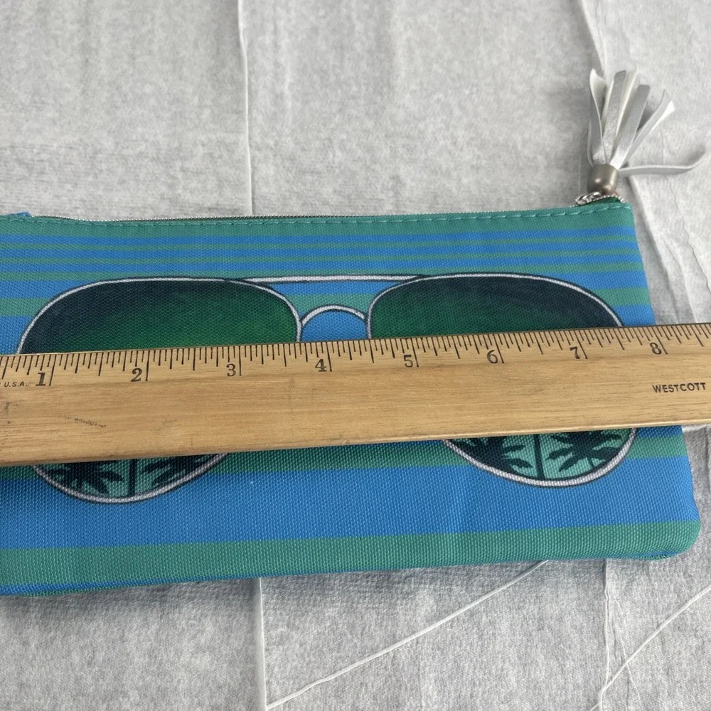 Shades Accessory Bag Blue Green Orange. 8